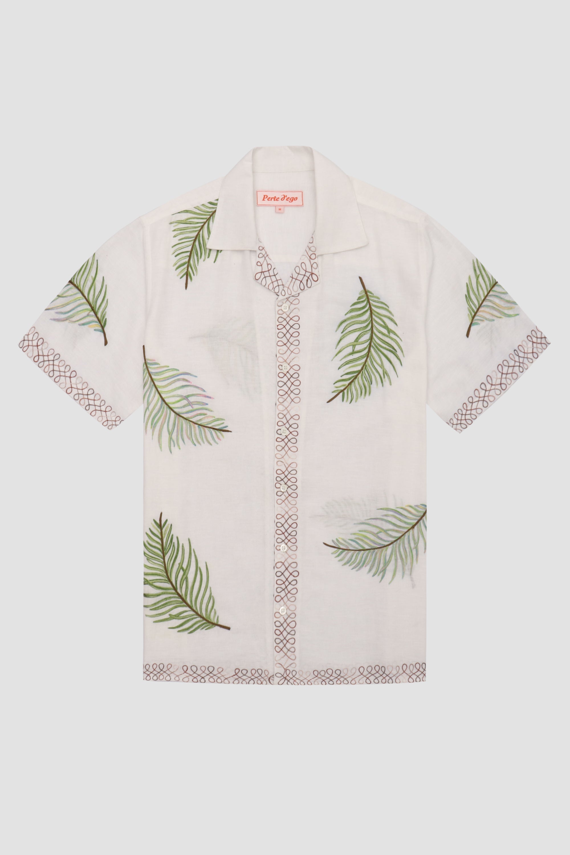 "Le Palm" embroidered Shirt