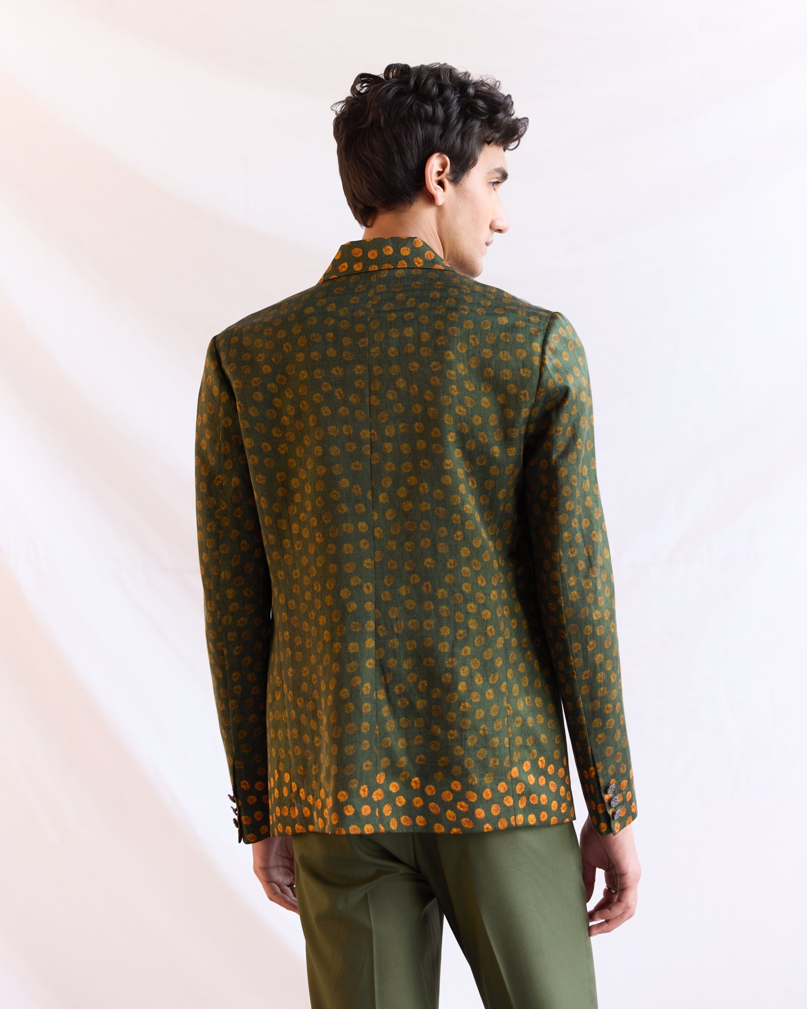 Marigold evening blazer