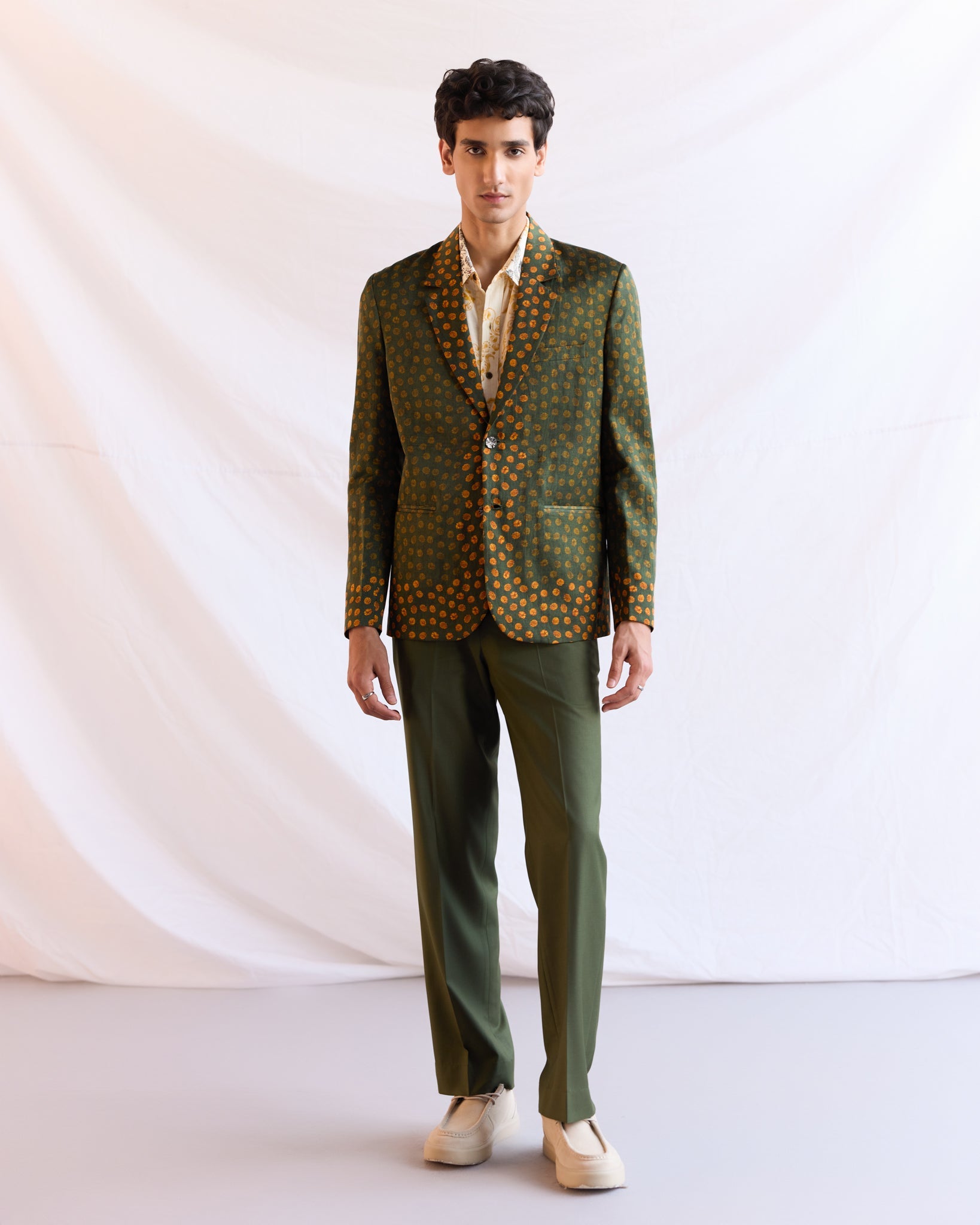 Marigold evening blazer