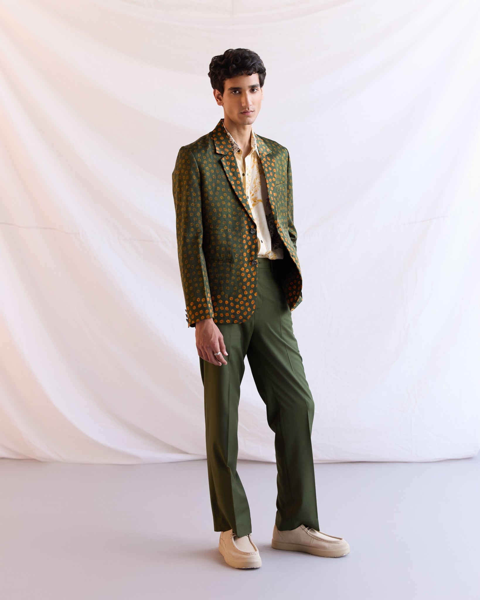 Marigold evening blazer