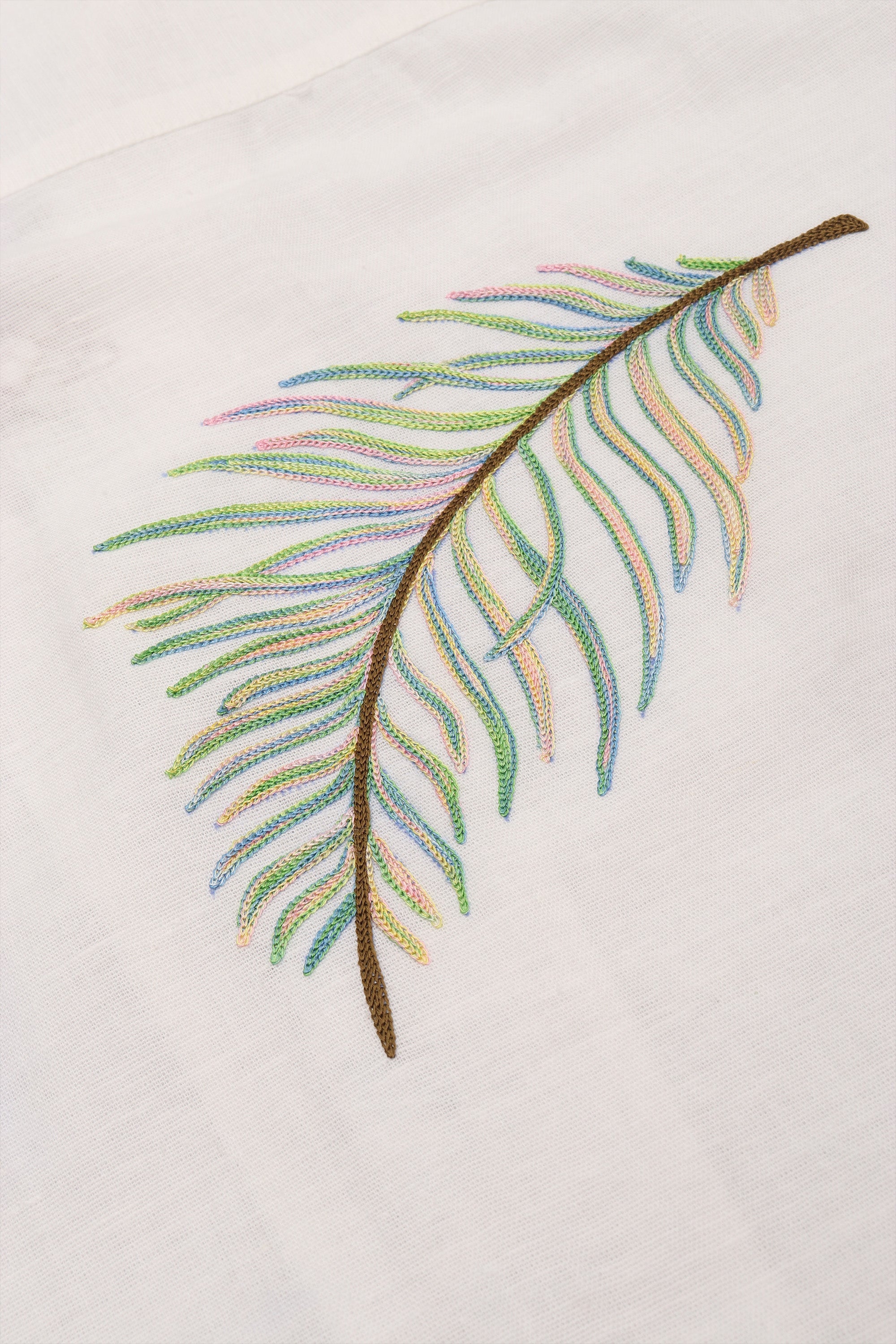 "Le Palm" embroidered Shirt
