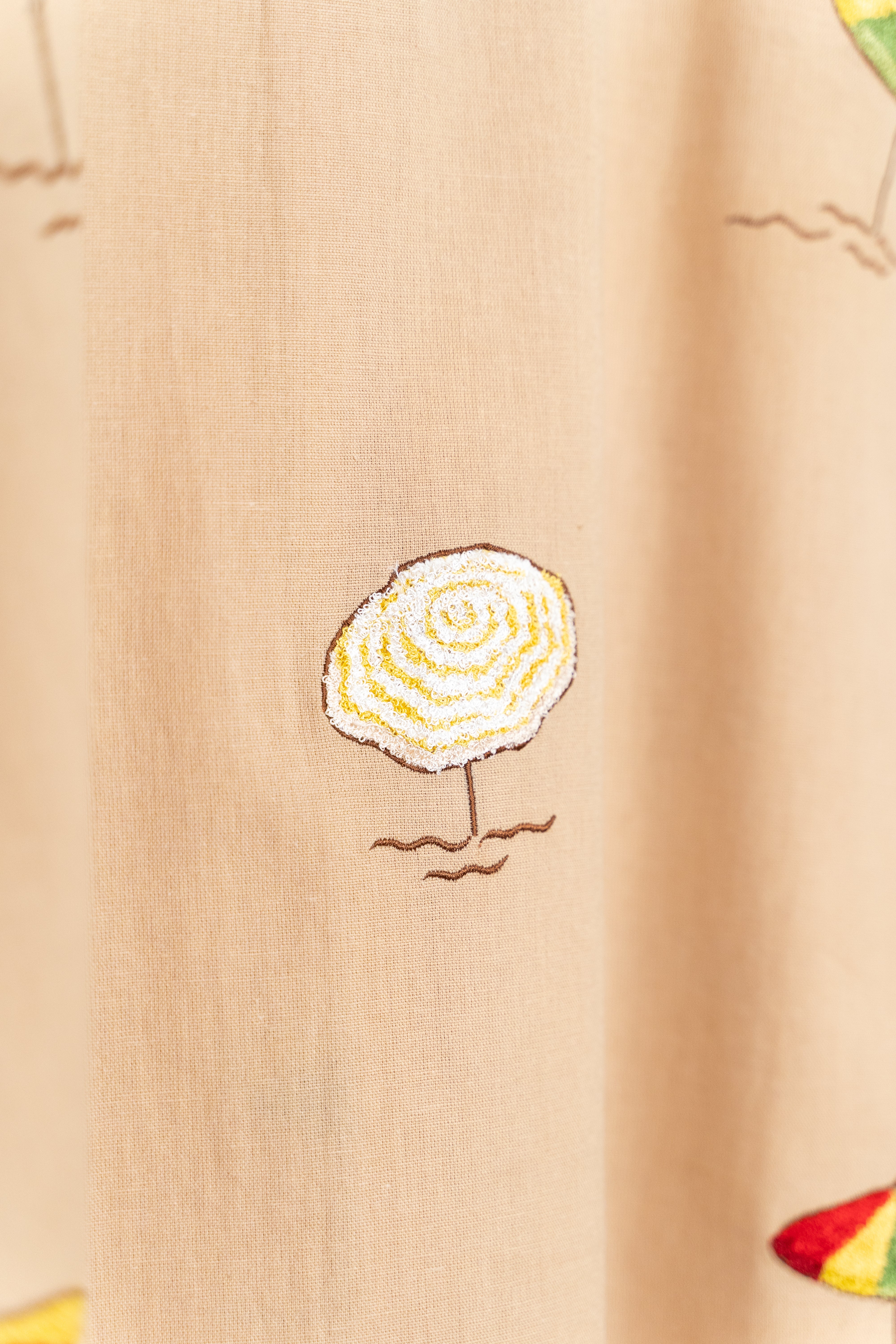 "Day at the beach" embroidered Shirt