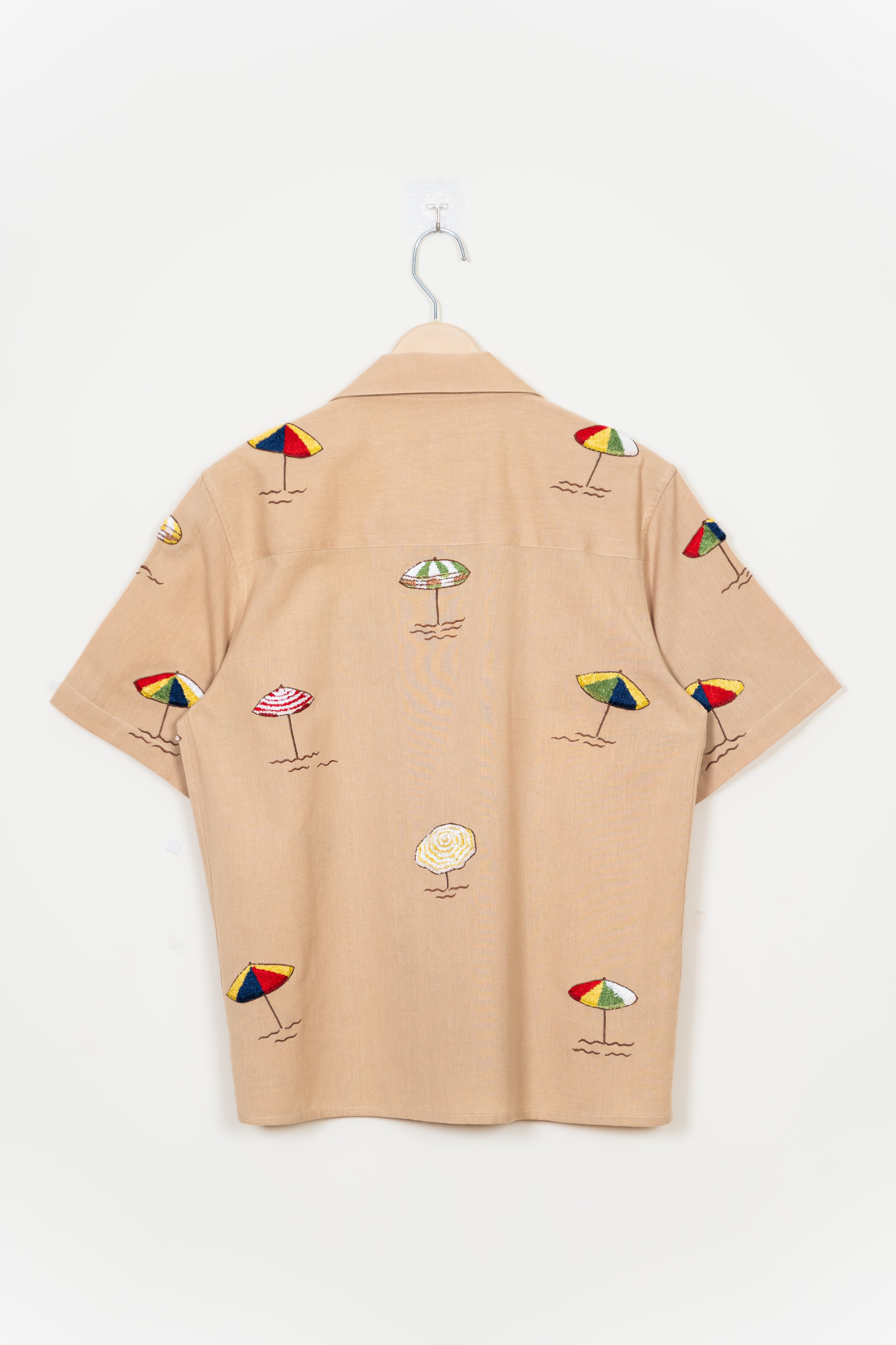 "Day at the beach" embroidered Shirt