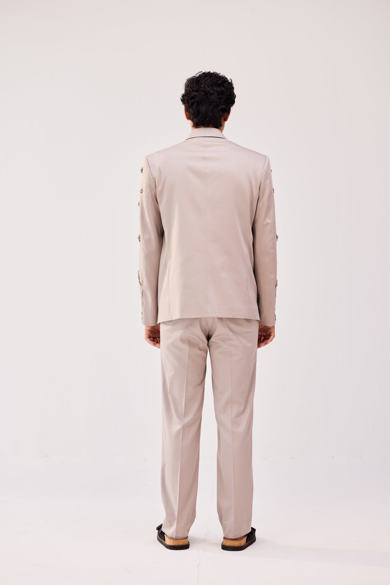 "Le Monte Carlo" hand embroidered blazer