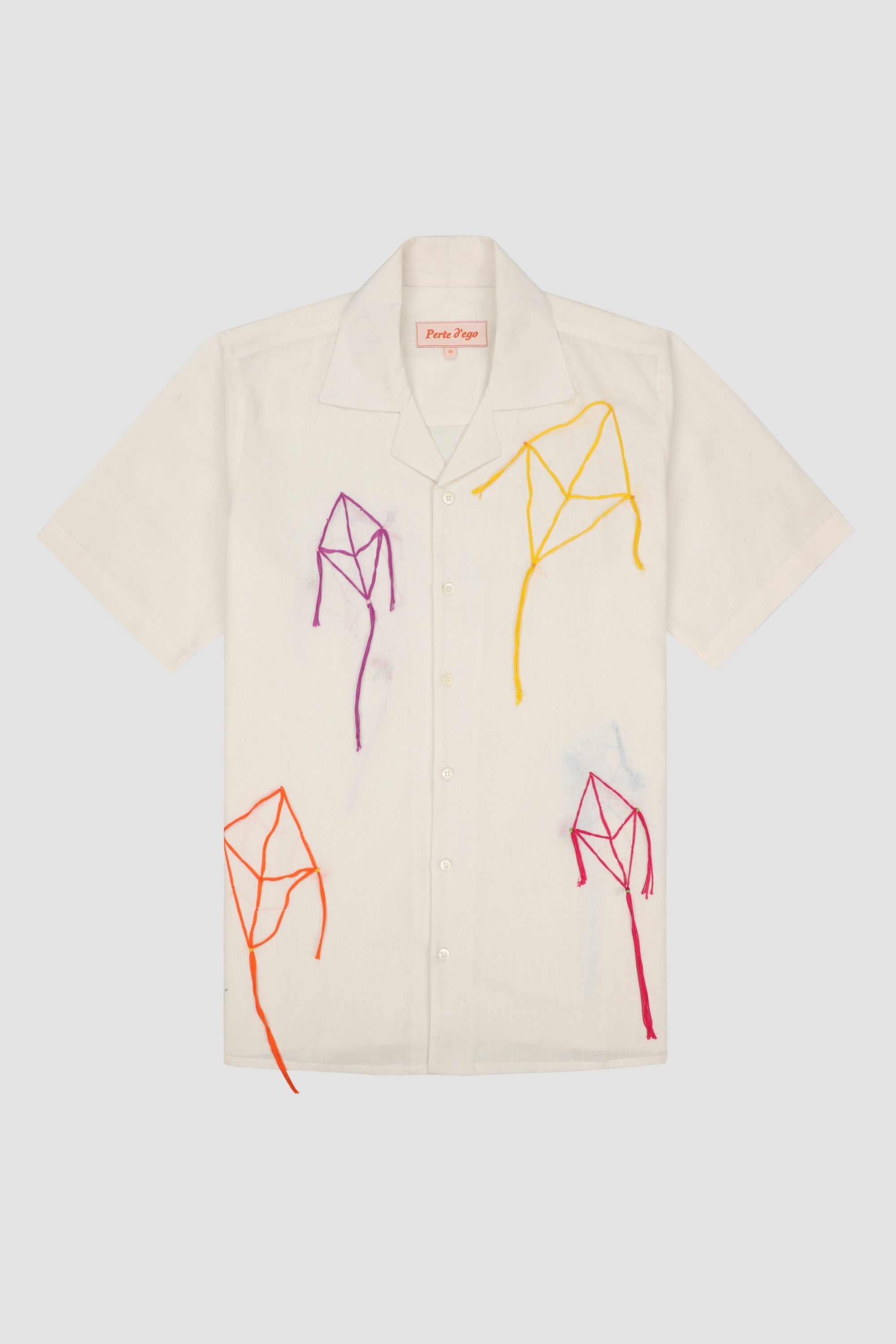 Hand embroidered Kites Shirt