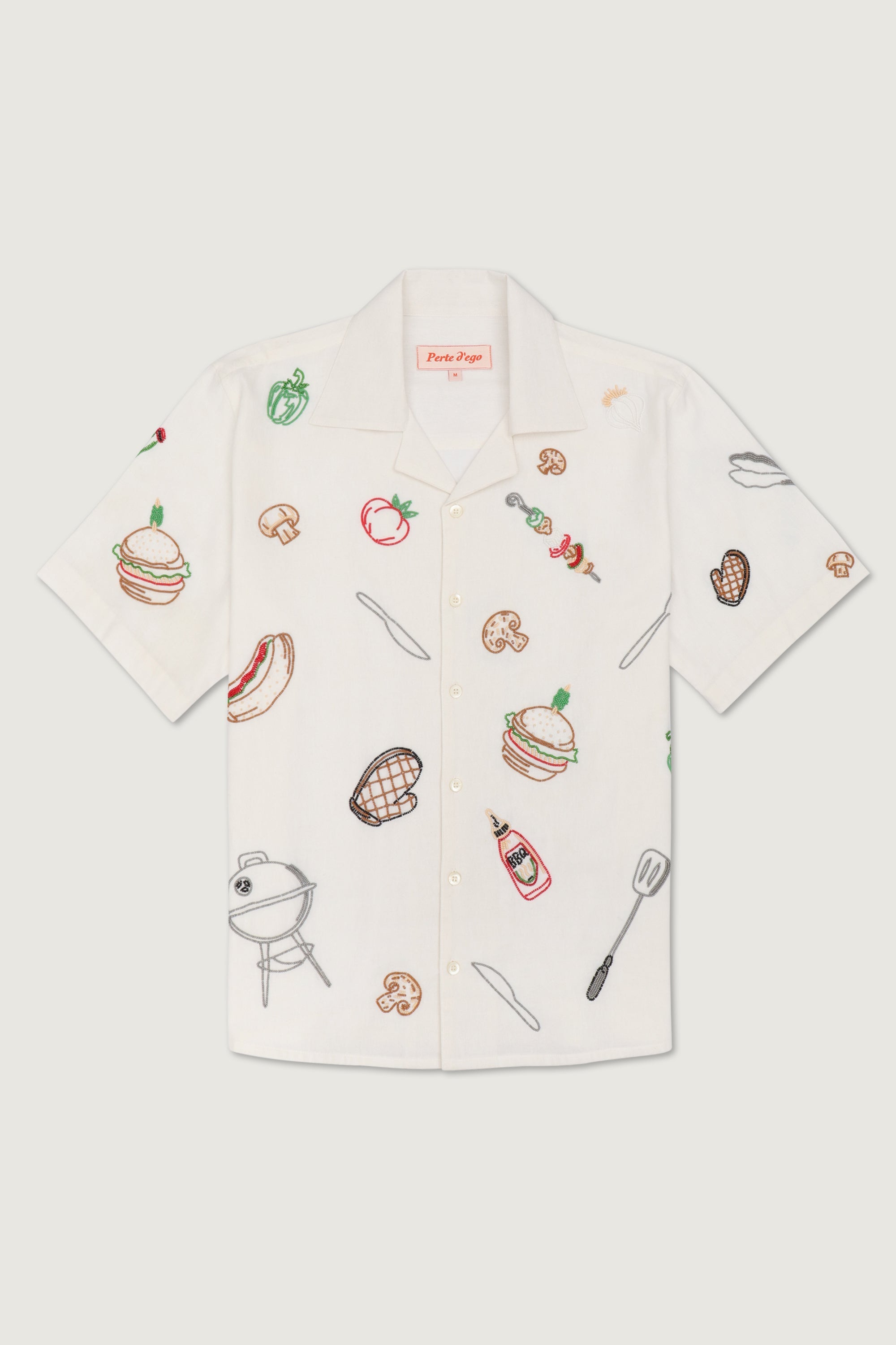 BBQ beadwork shirt