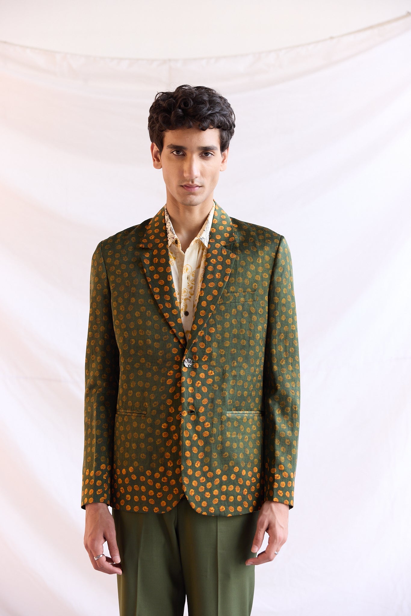 Marigold evening blazer