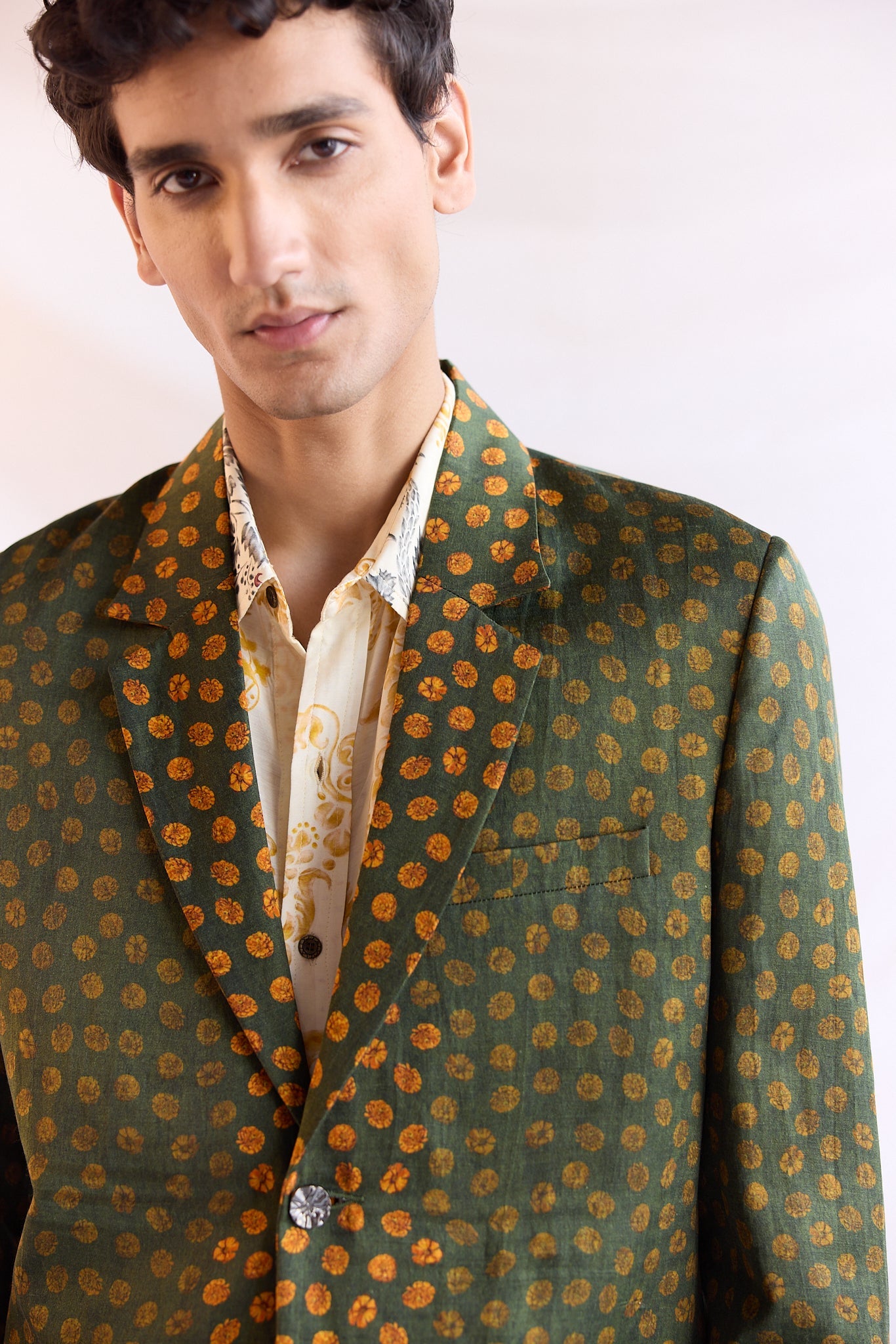 Marigold evening blazer
