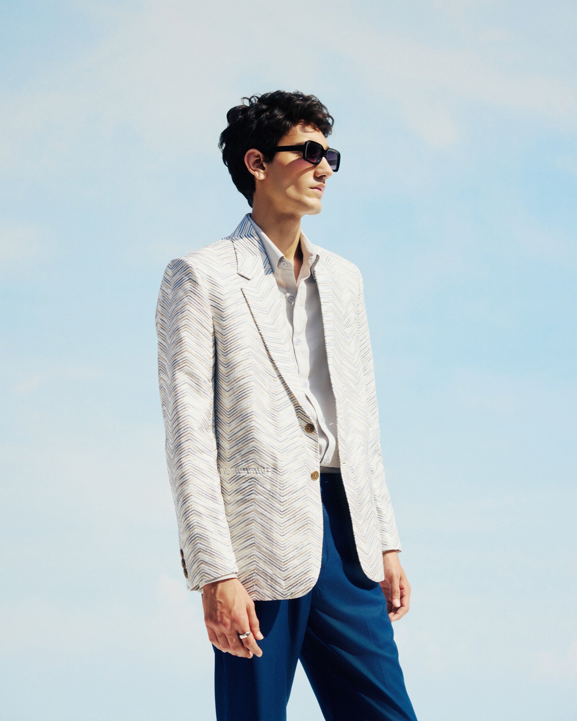 "Le Sirocco" embroidered blazer