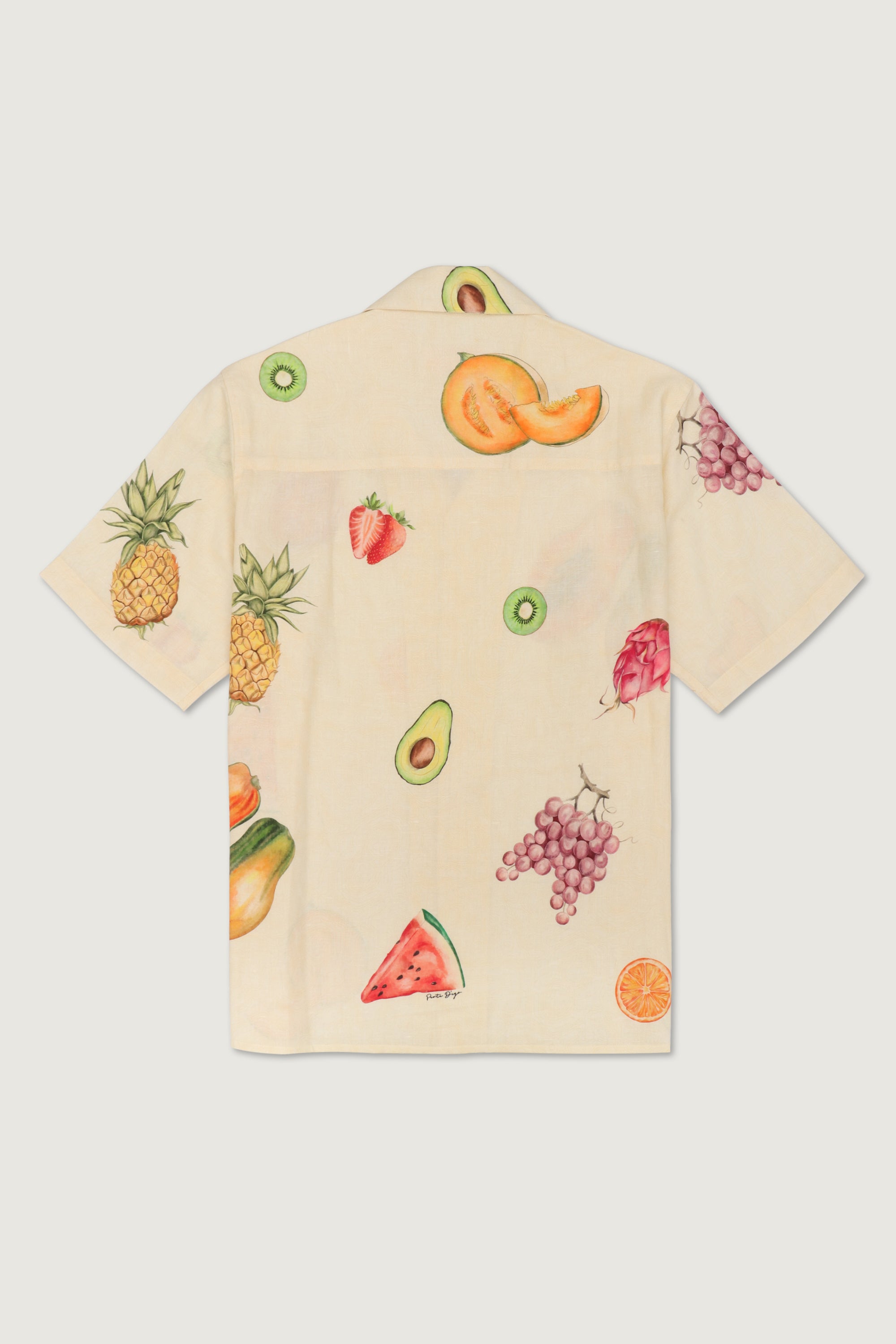 "Le fruit" half sleeves shirt