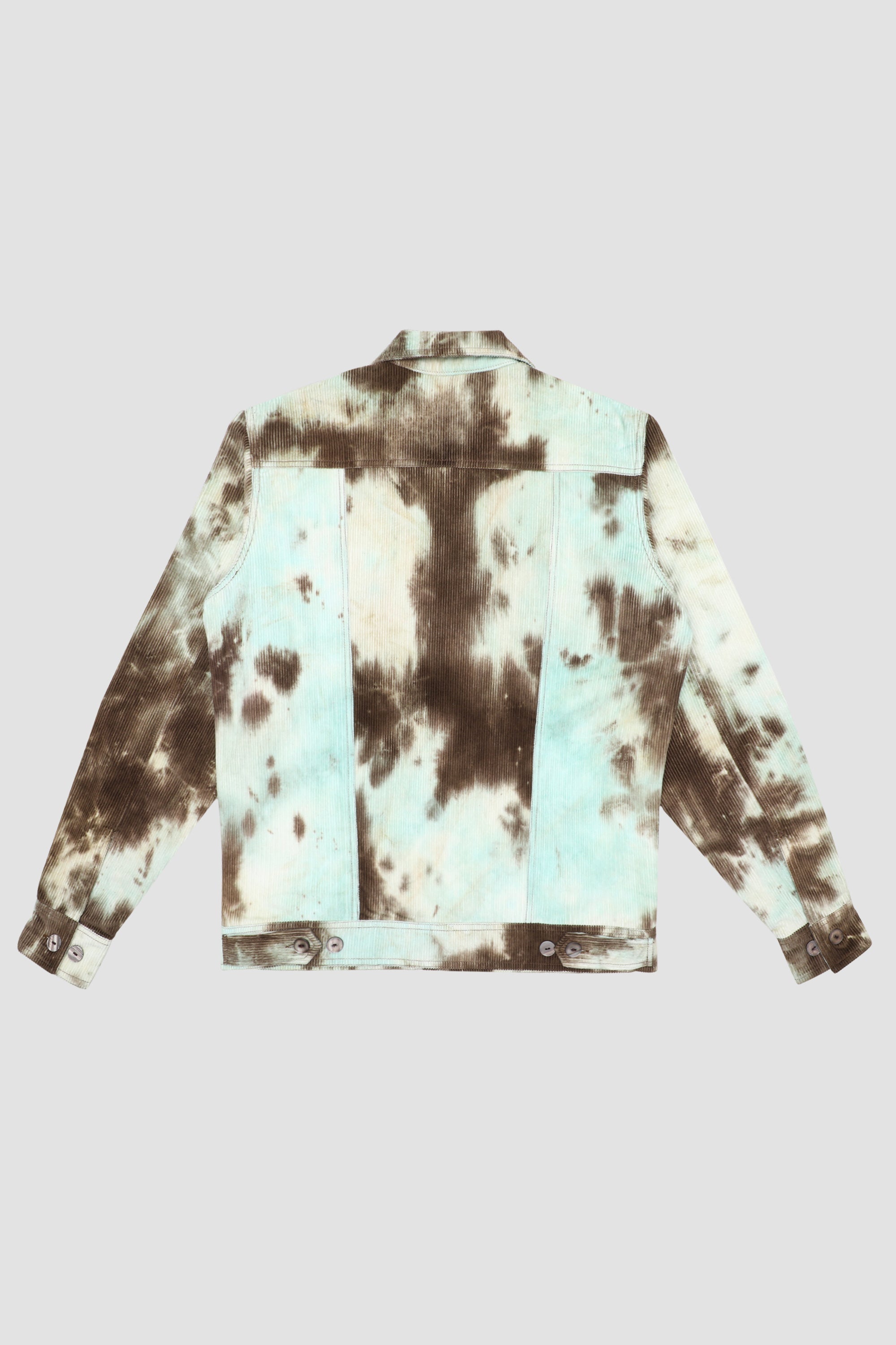Choco mint Corduroy trucker jacket