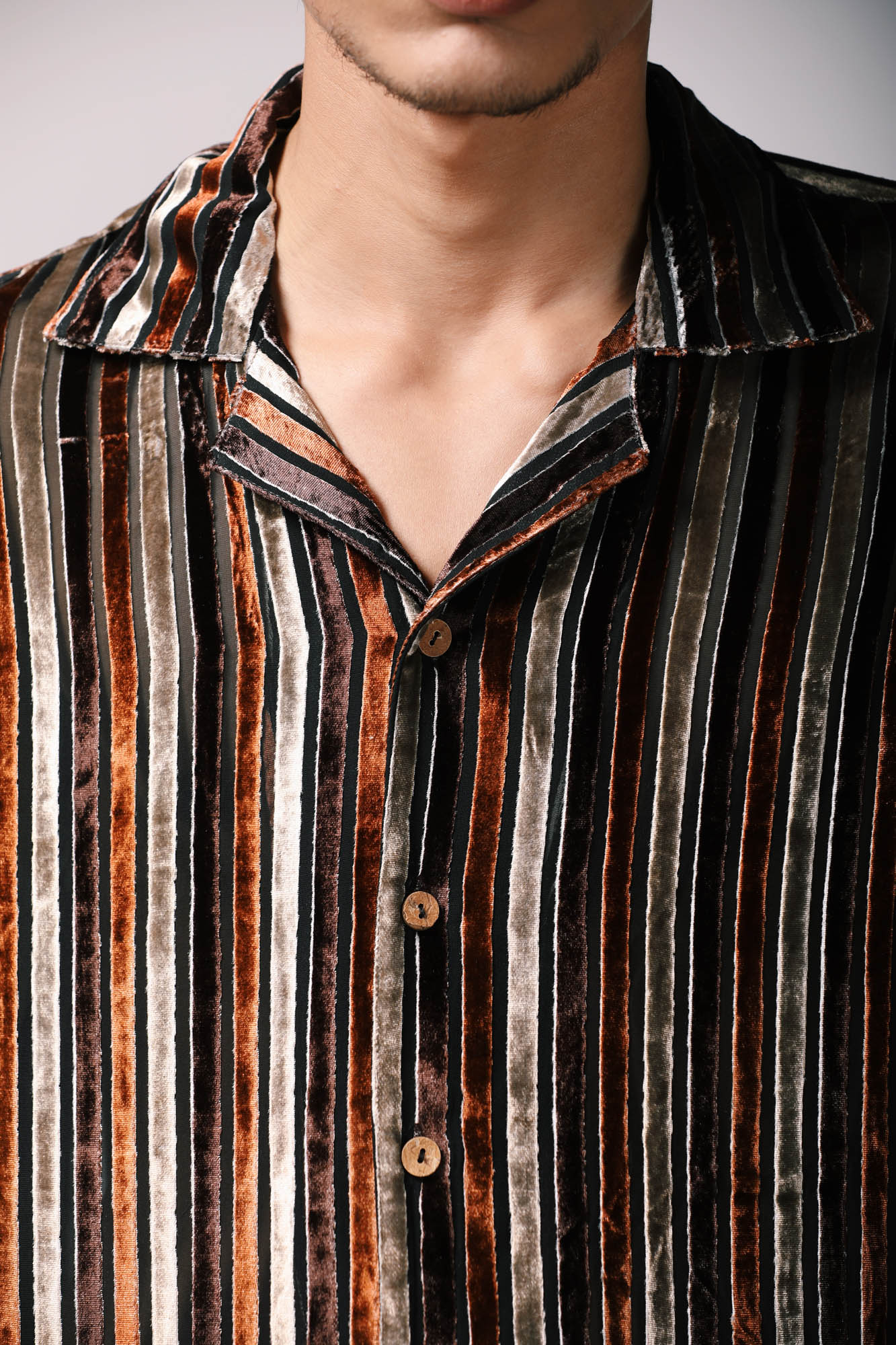 Cha Cha Silk velvet shirt