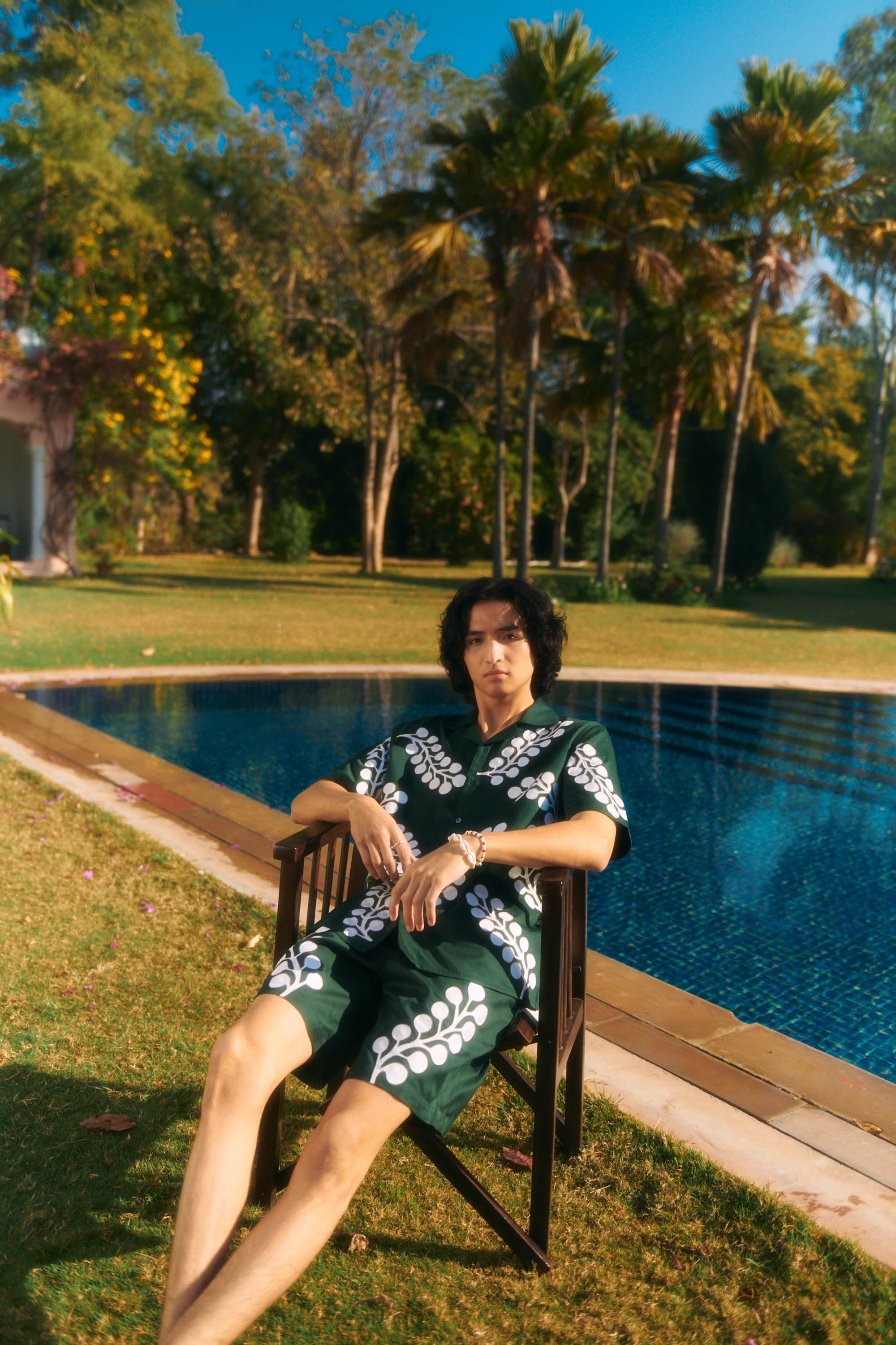 Mykonos Appliqué shirt