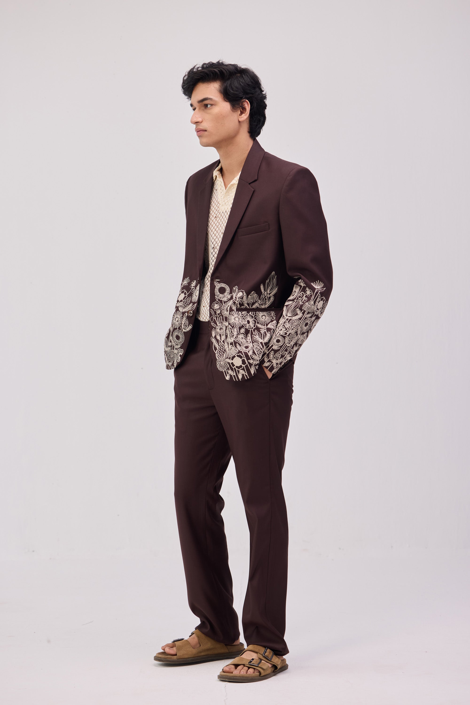 Formal pants- Chocolate brown