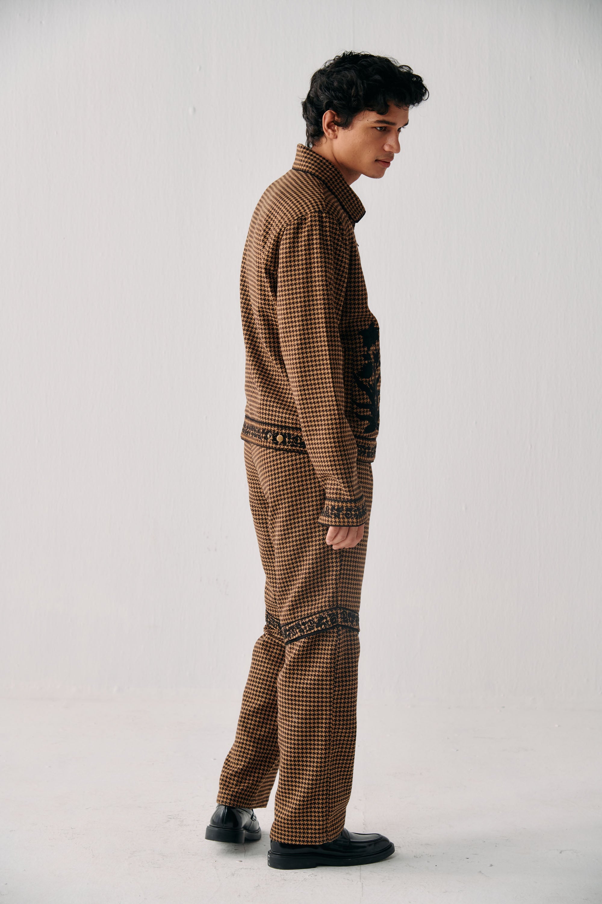 Gulmarg hand embroidered woolen jacket