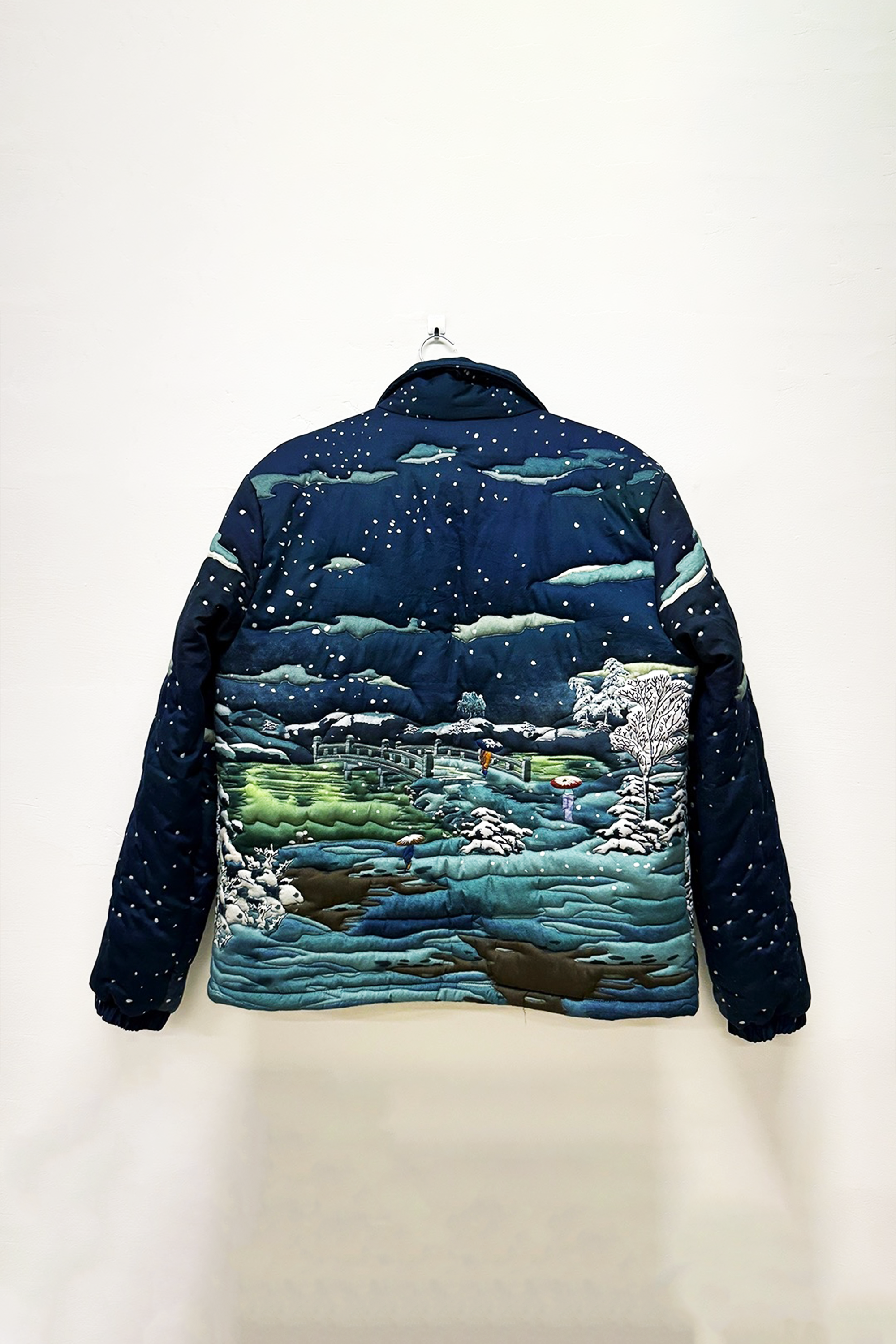 "Mount Fuji" quilted jacket