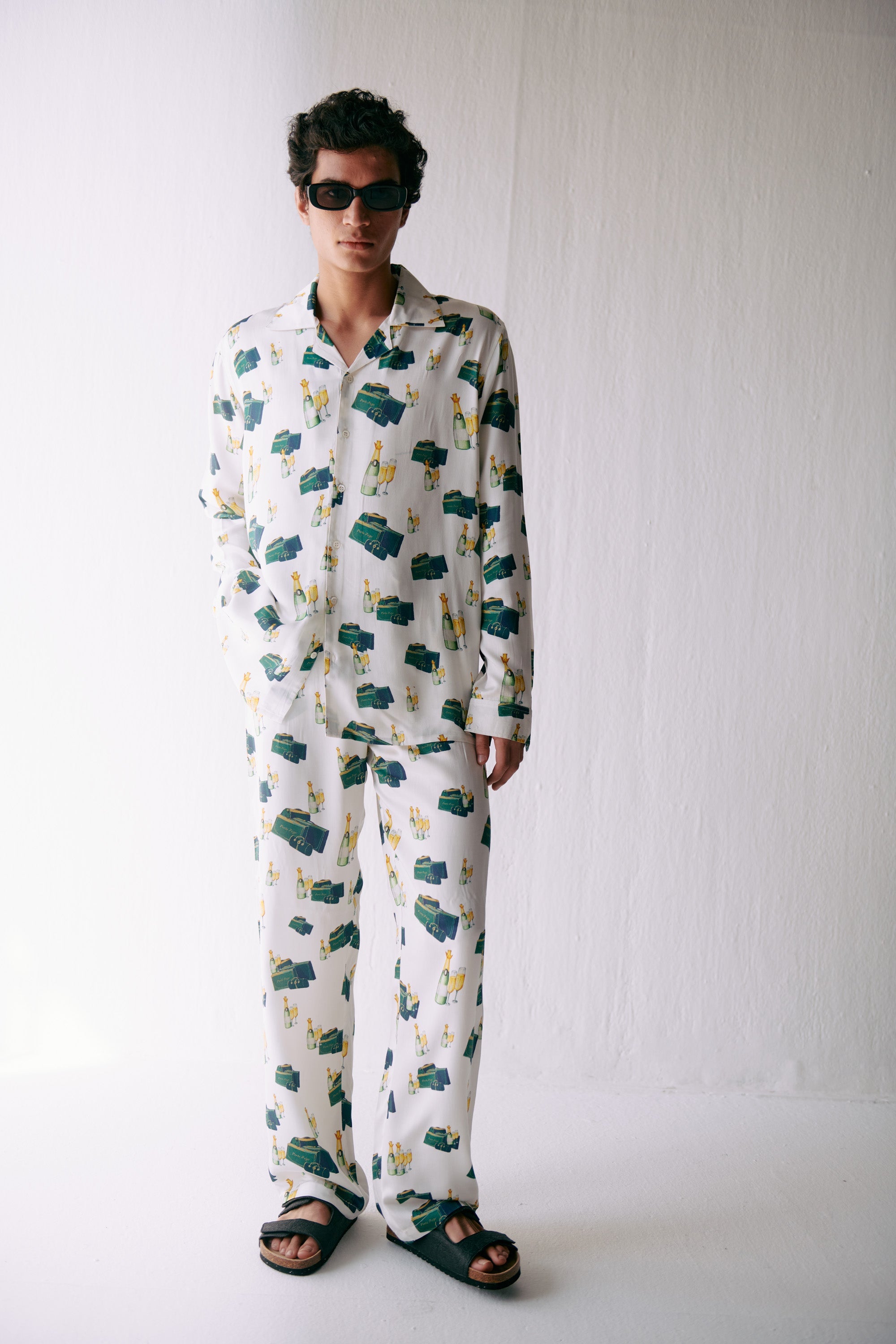 Amalfi illustrations full sleeve shirt